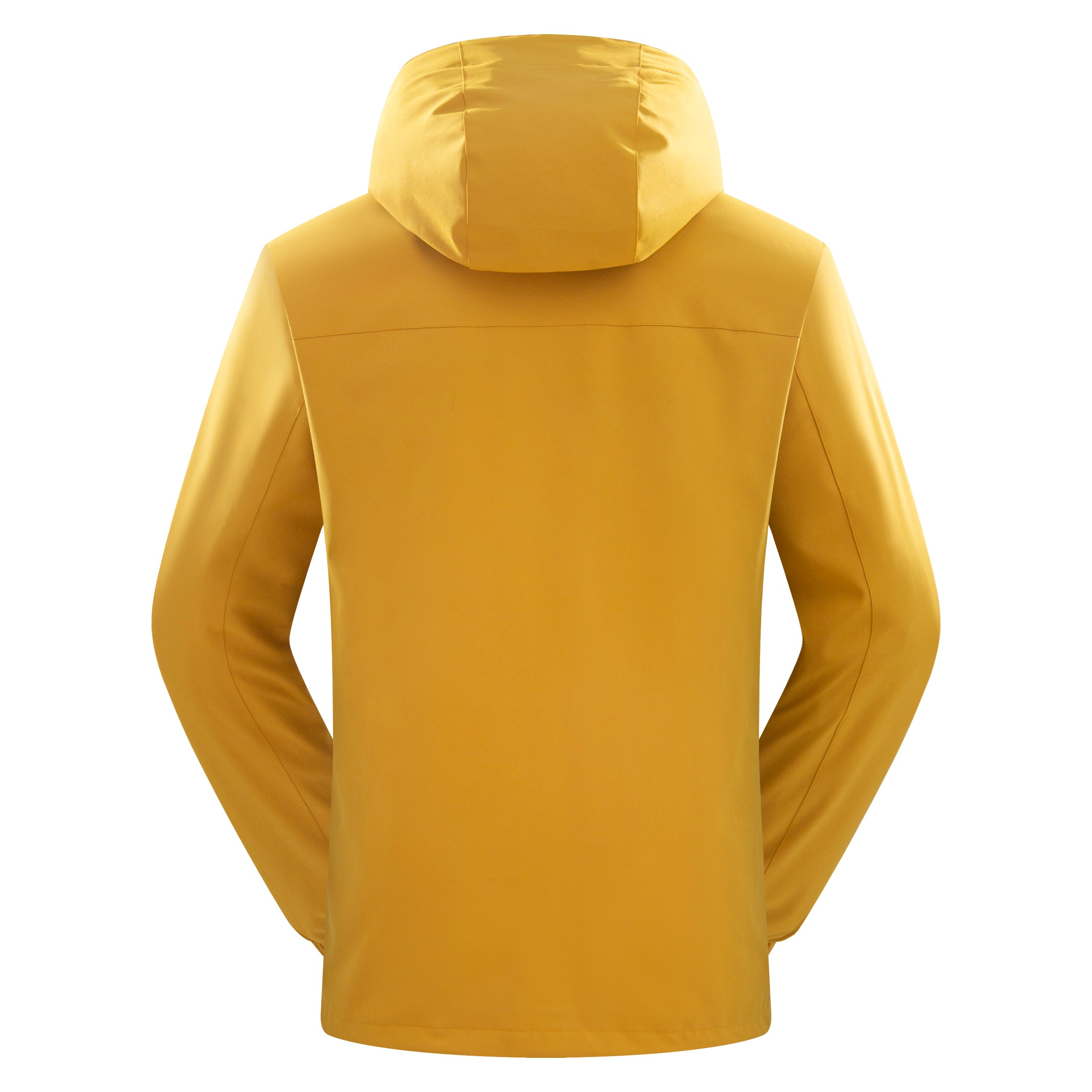 Unisex Autumn Casual Softshell Jacket Outdoor Windproof Water-Repellent Hooded Coat With Zipper STJY2208