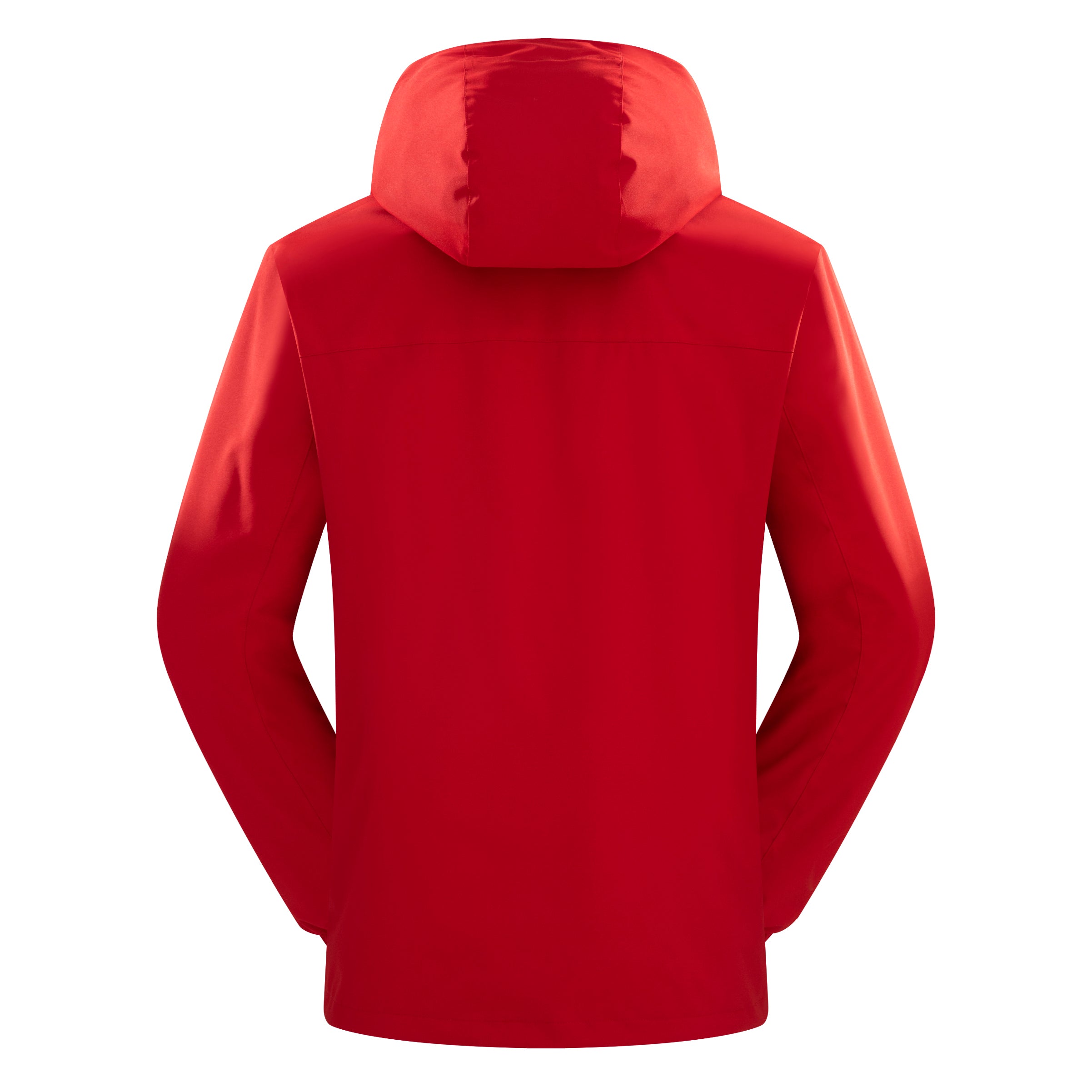 Unisex Autumn Casual Softshell Jacket Outdoor Windproof Water-Repellent Hooded Coat With Zipper STJY2208