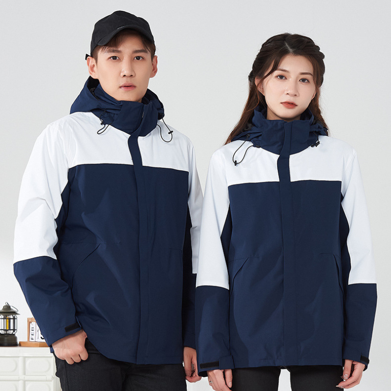 Zipper Waterproof Unisex Plus Size Fleece Windstopper Lightweight Outdoor Jackets STJY22360