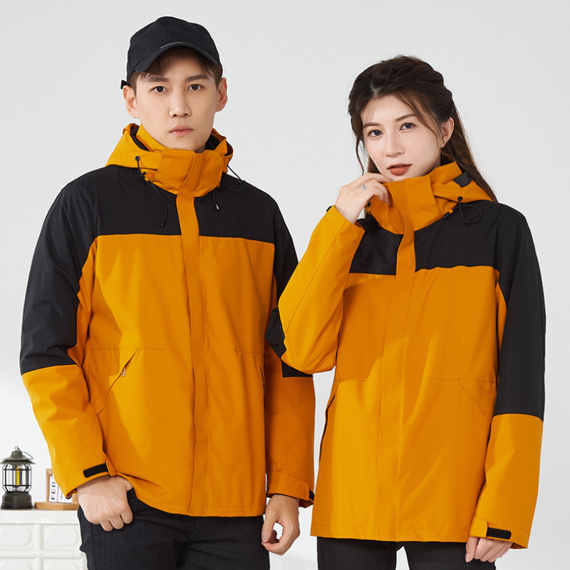 Zipper Waterproof Unisex Plus Size Fleece Windstopper Lightweight Outdoor Jackets STJY22360