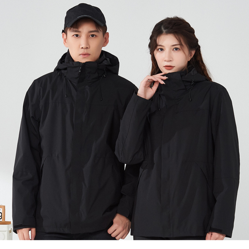 Zipper Waterproof Unisex Plus Size Fleece Windstopper Lightweight Outdoor Jackets STJY22360