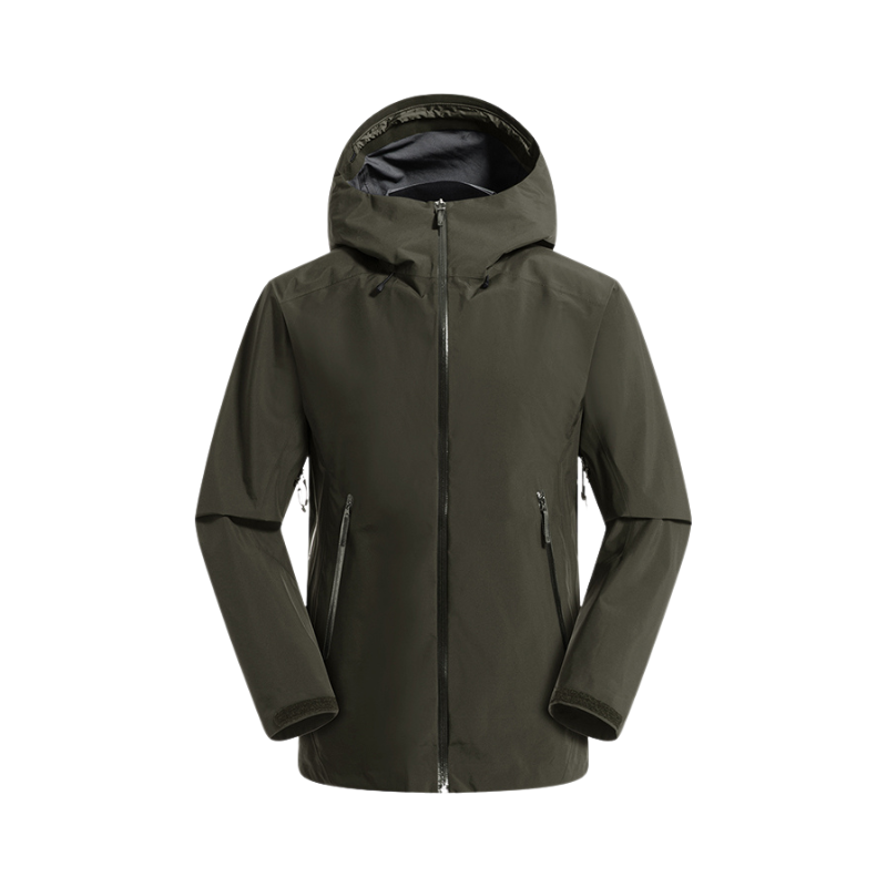 Hooded Lightweight Unisex Waterproof Raincoat Breathable Outdoor Jackets for Hiking STJY23012