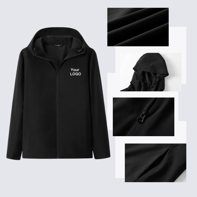 Hooded Waterproof Windstopper Shoftshell Jackets STJY2317