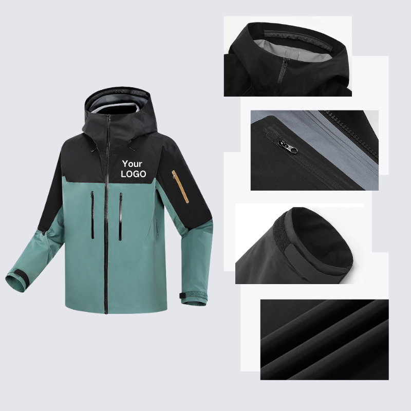 Unisex Breathable Hiking Windproof Waterproof Lightweight Softshell Jacket STJY2507