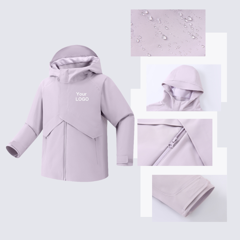 Unisex Winter Soft Shell Hiking Jacket Breathable Warm Waterproof Polyester Solid Plain Coat STJY2511