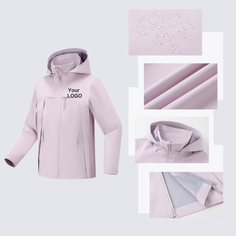 OEM 3 in 1 Windproof Waterproof Soft Shell Outdoor Jacket STJY2516