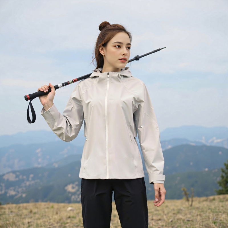 Softshell Fashion Zip Warm Hoodie Fleece Winter Coat Waterproof Jackets STJY2526