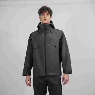 Outdoor Hiking Hooded Waterproof Windproof Winter Raincoat Jacket STJY2688