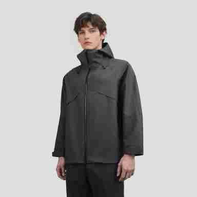 Outdoor Hiking Hooded Waterproof Windproof Winter Raincoat Jacket STJY2688