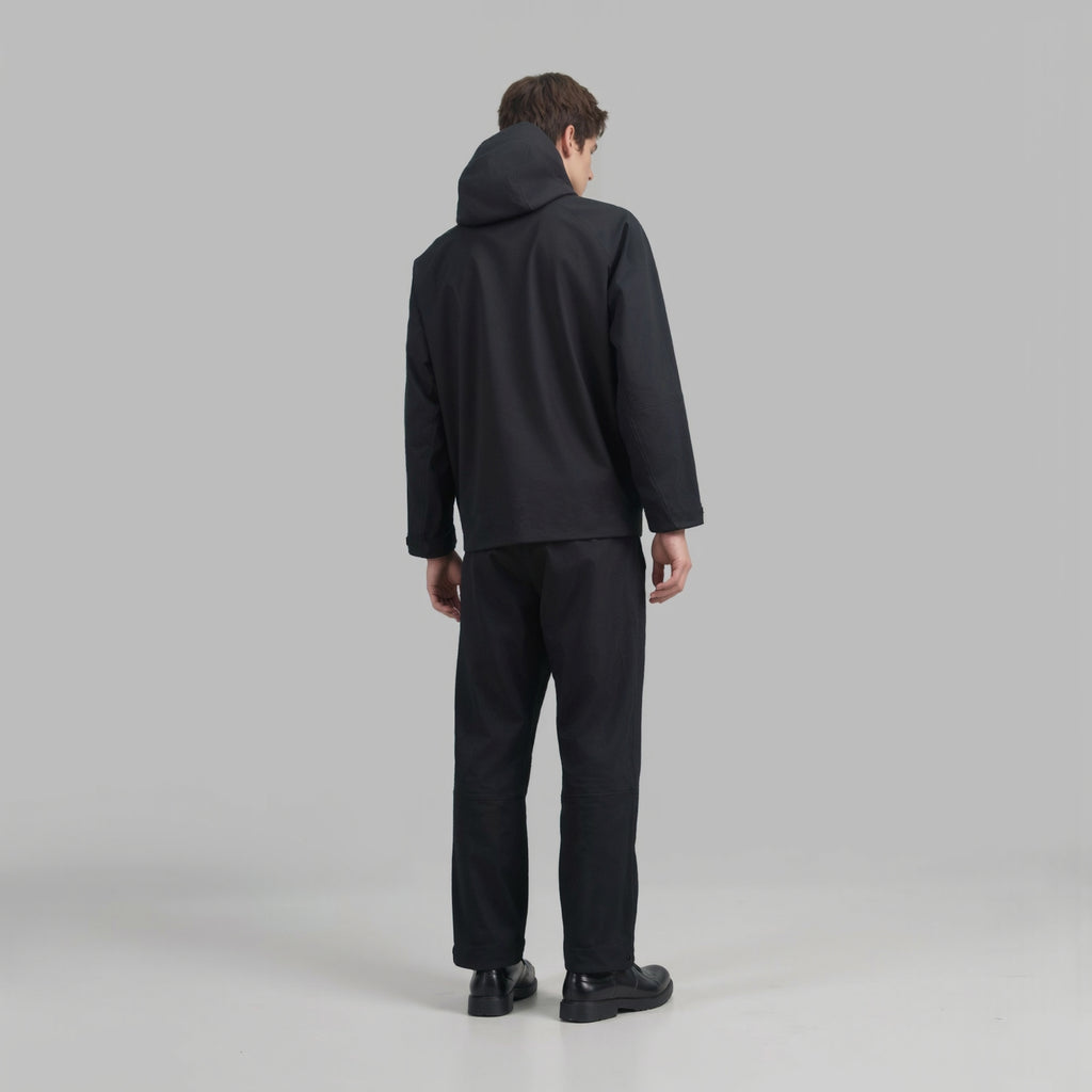 Outdoor Hiking Hooded Waterproof Windproof Winter Raincoat Jacket STJY2688