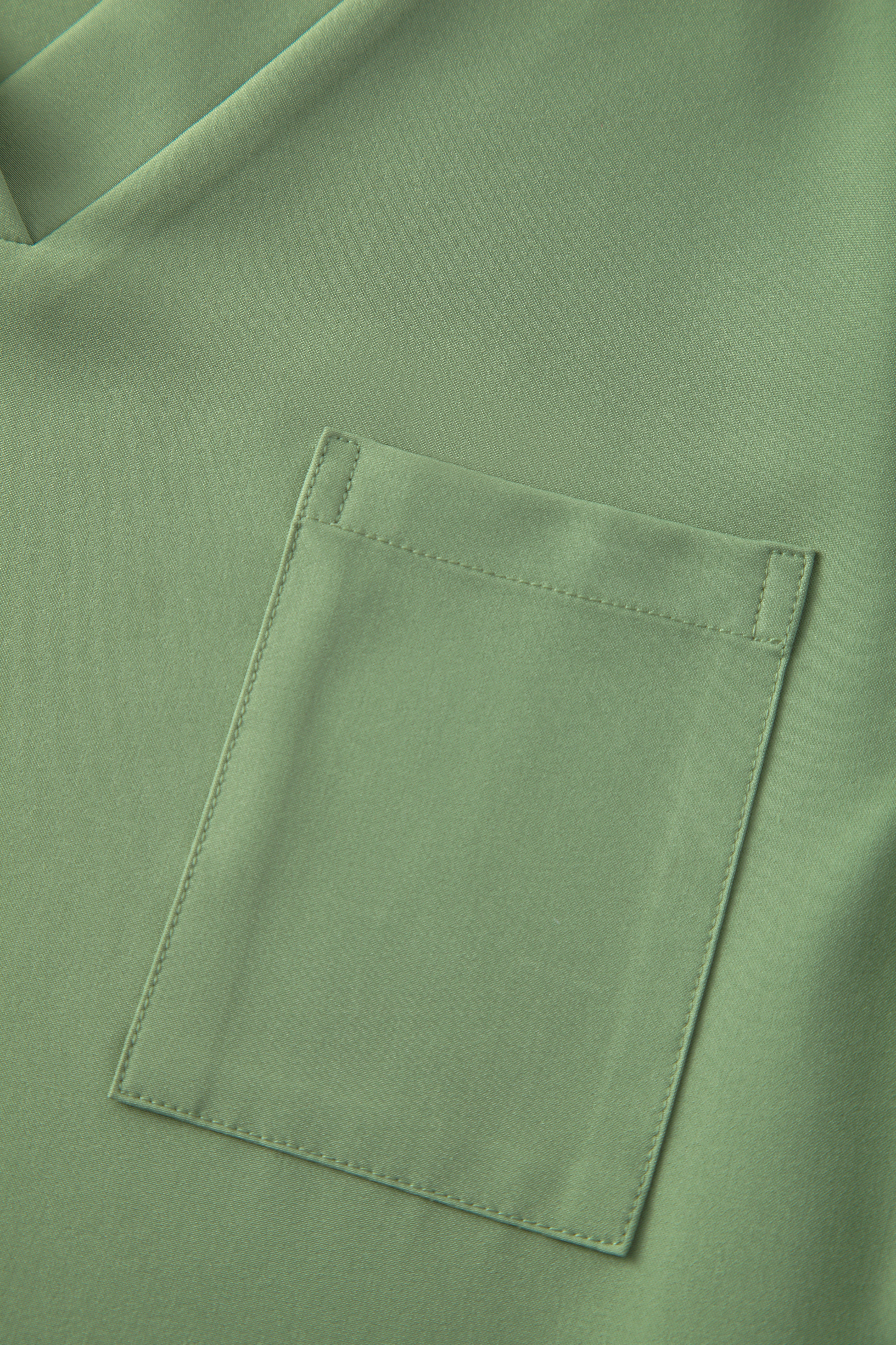 V-neck Light Green Multi-color Customizable Nurse Uniform Suit STM5002