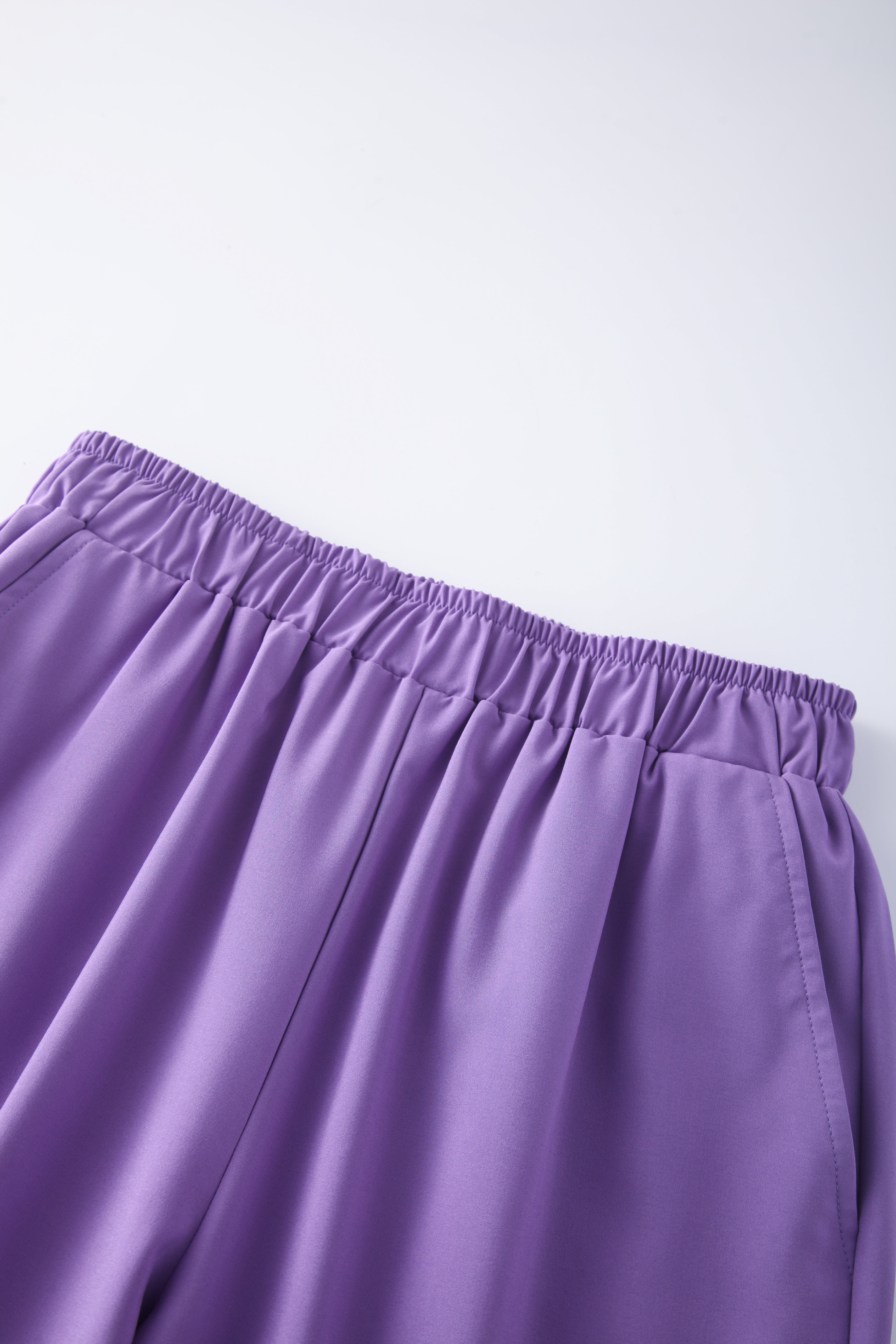 Purple Long Sleeves Hospital Nurse Apparel STM5004