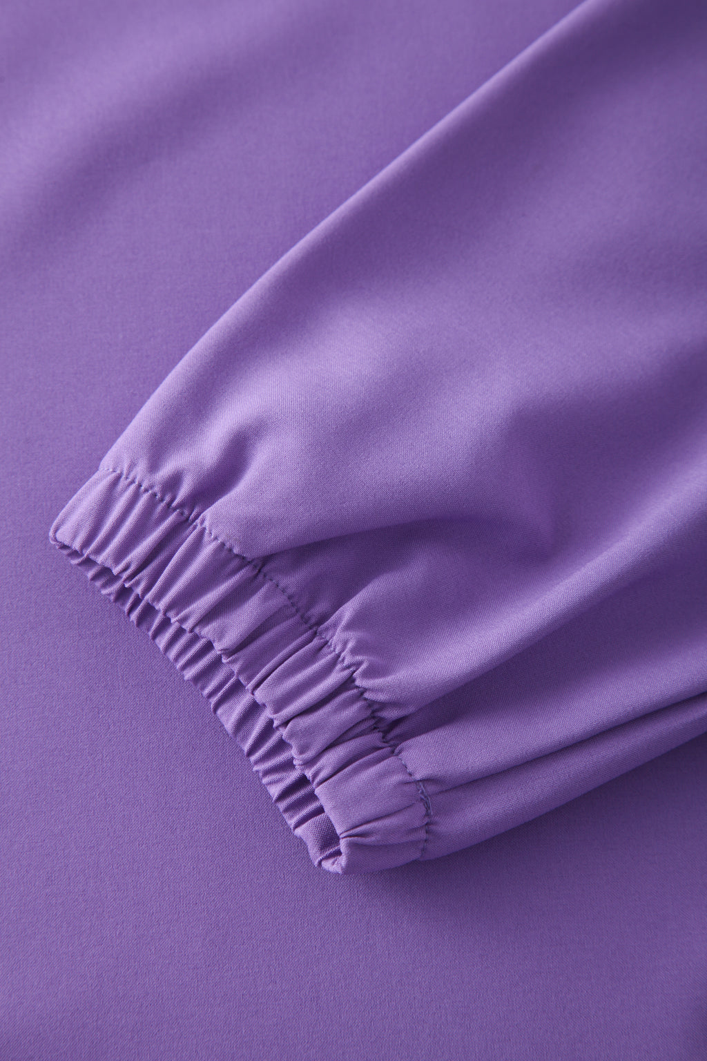 Purple Long Sleeves Hospital Nurse Apparel STM5004