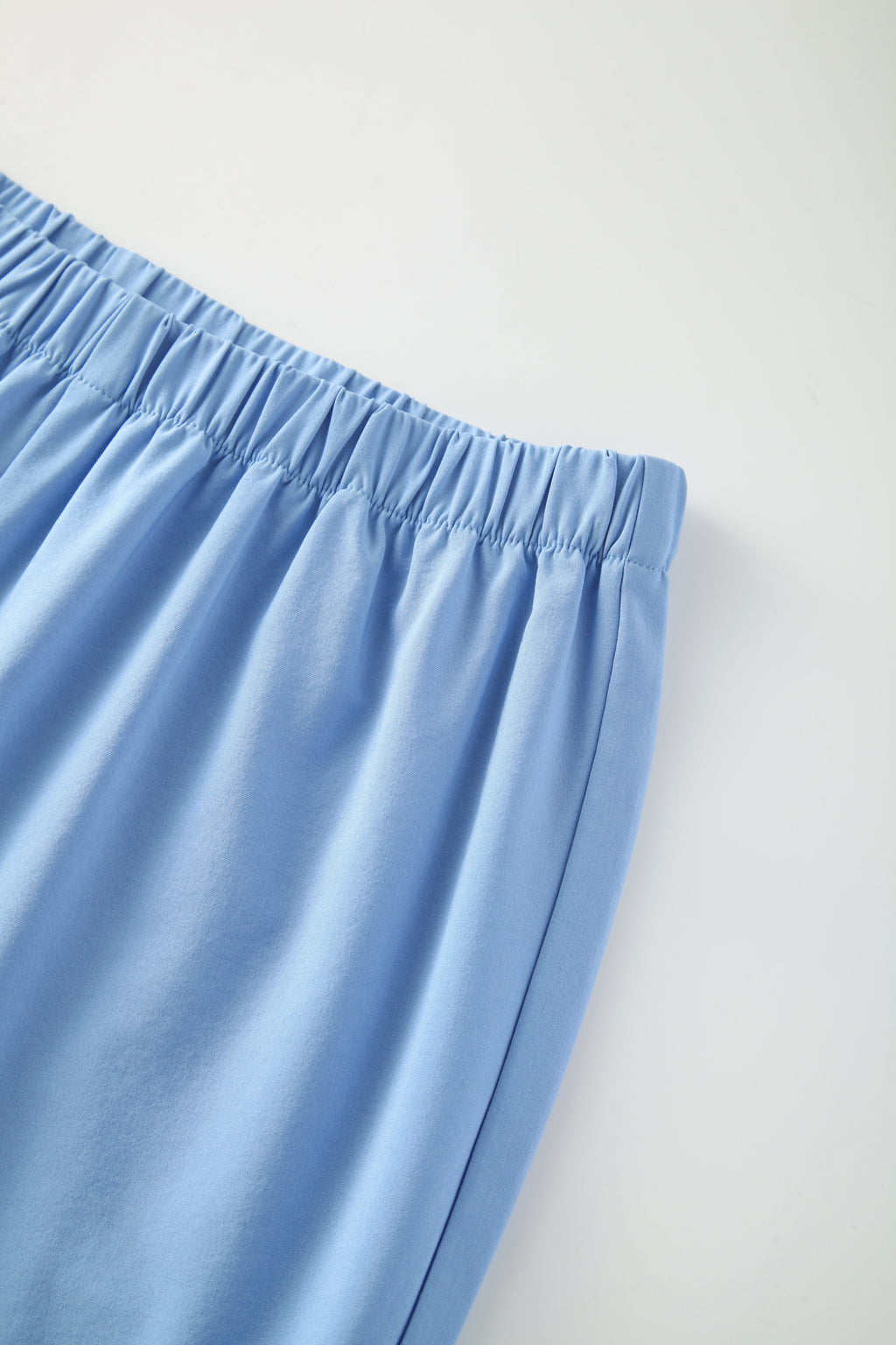 Light Blue Short Sleeves V-neck Healthcare Nurse Uniforms STM5006