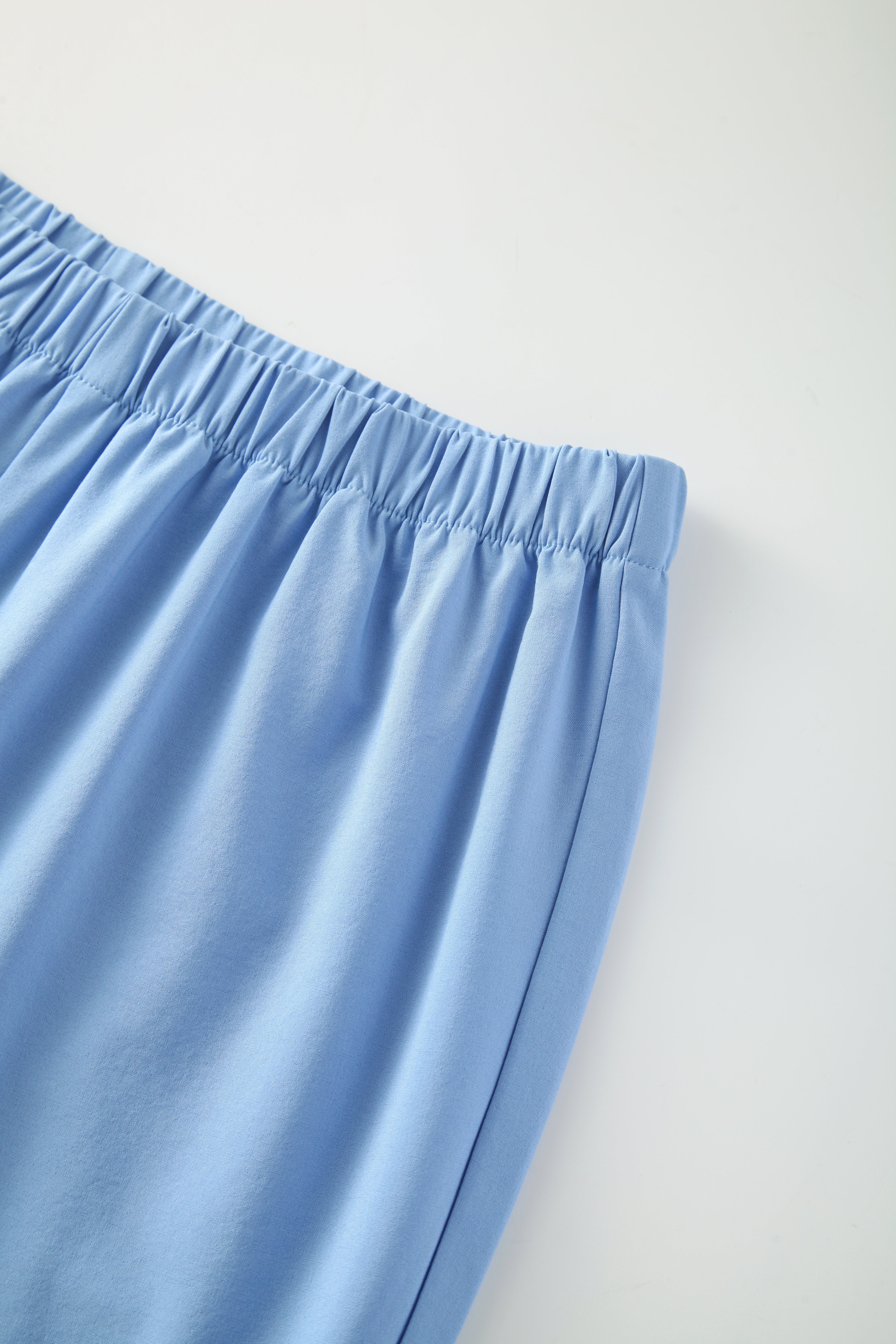 Light Blue Short Sleeves V-neck Healthcare Nurse Uniforms STM5006