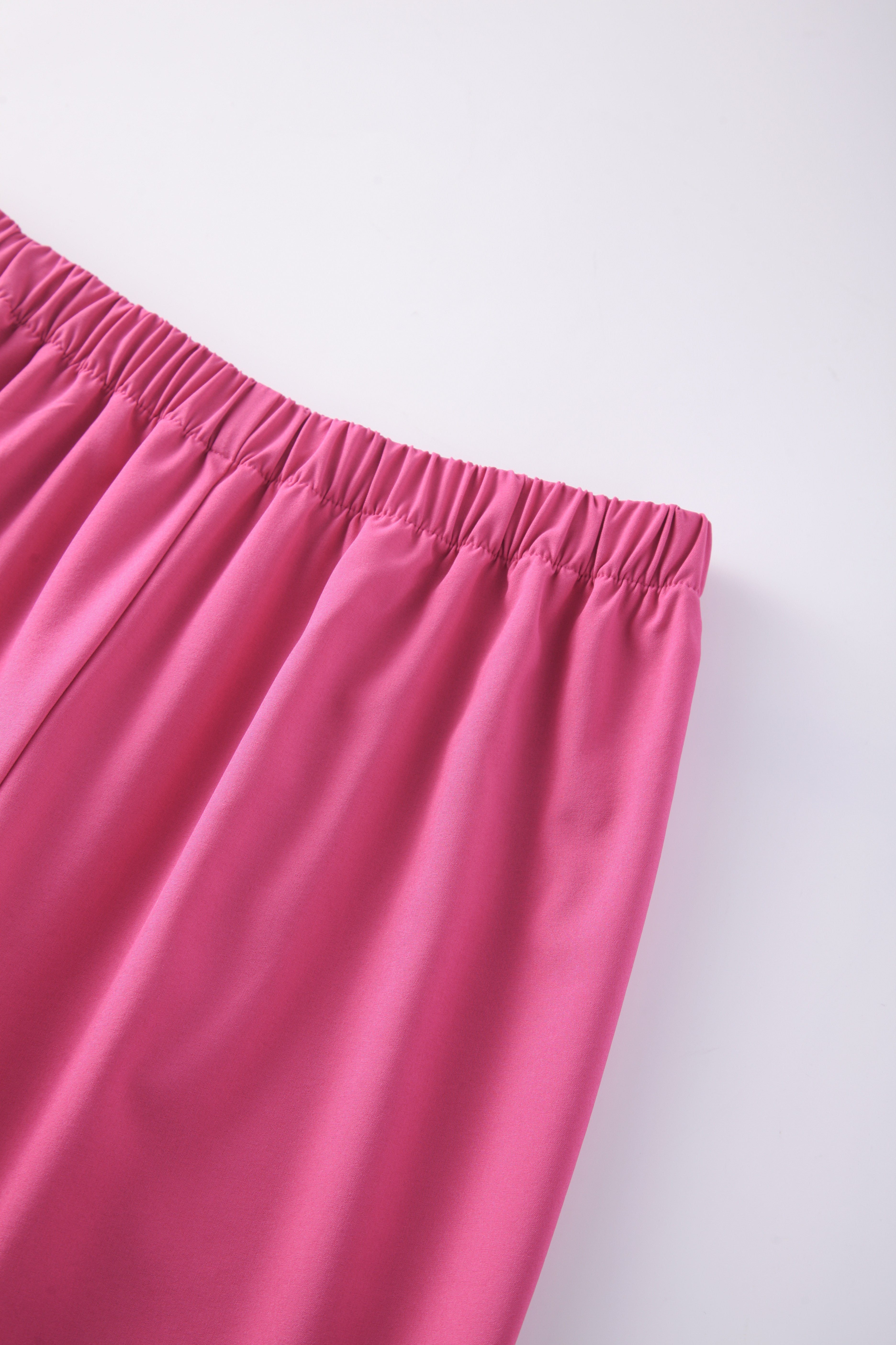 Long Sleeves V-neck Peach Pink Custom Nurse Uniforms STM5007