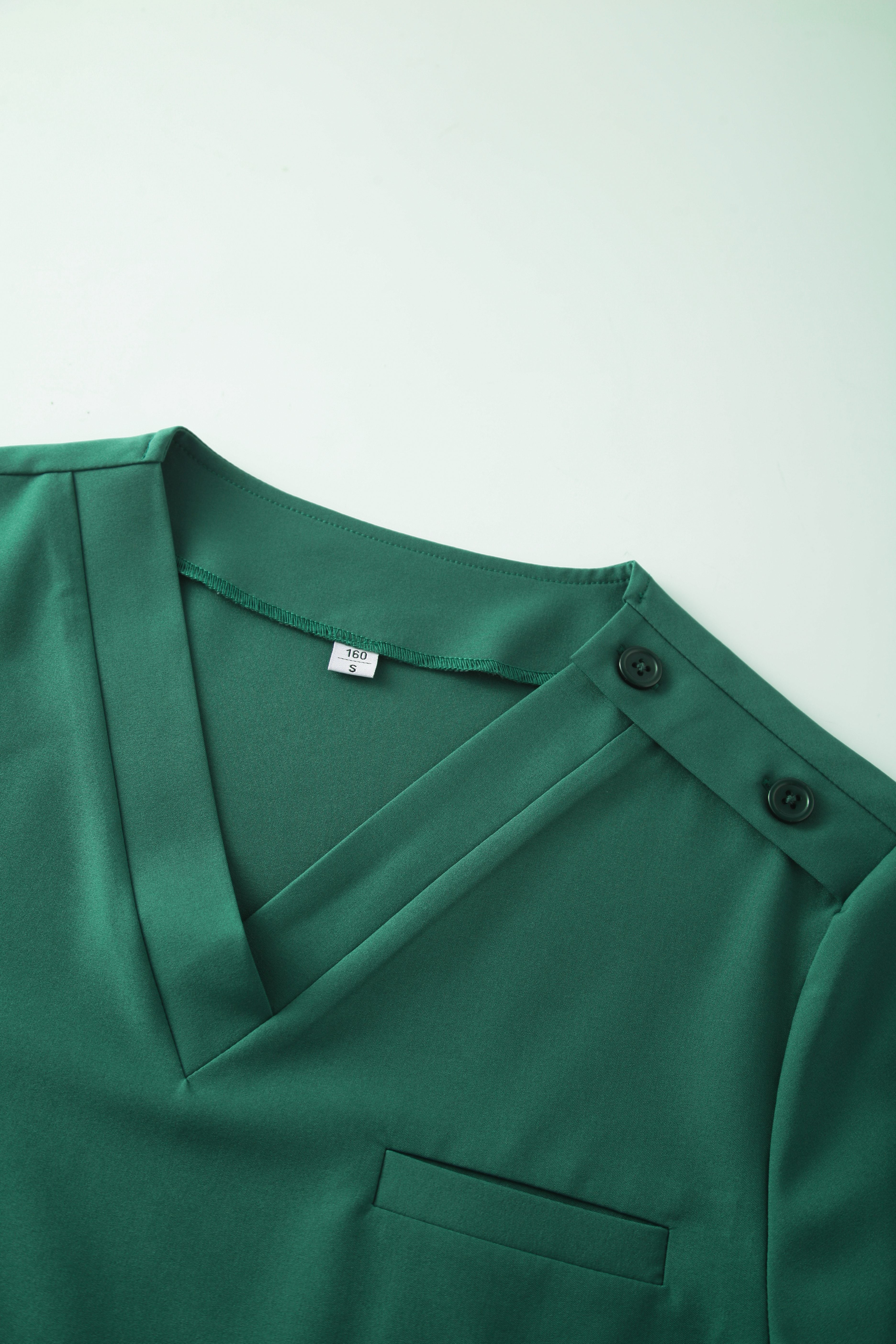 Custom Color Cyan Healthcare Uniforms Nurse Uniform STM5008