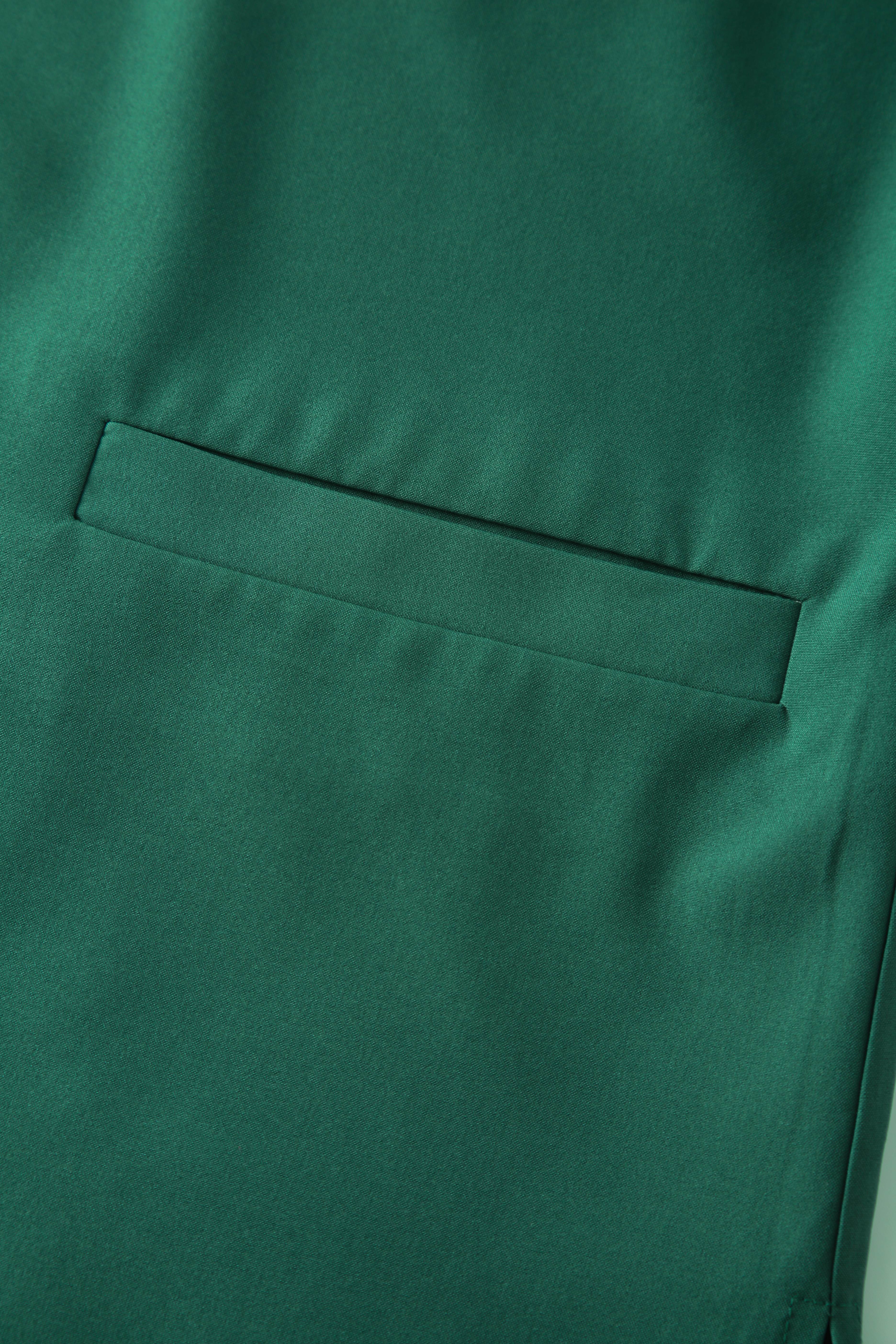 Custom Color Cyan Healthcare Uniforms Nurse Uniform STM5008