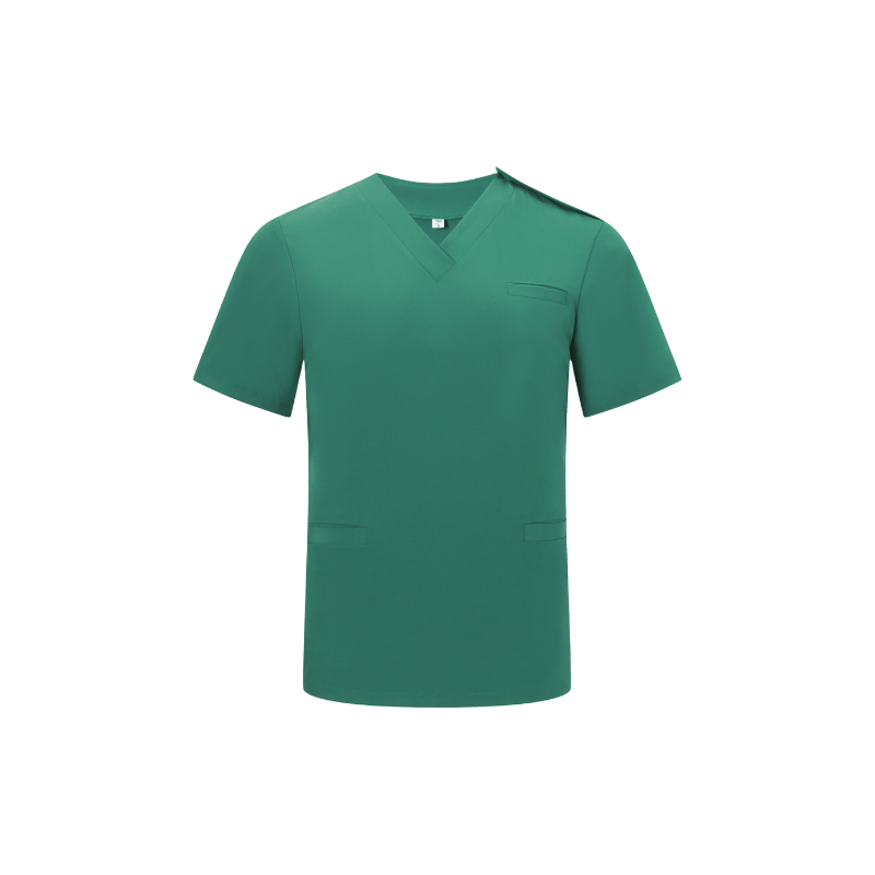 Custom Color Cyan Healthcare Uniforms Nurse Uniform STM5008