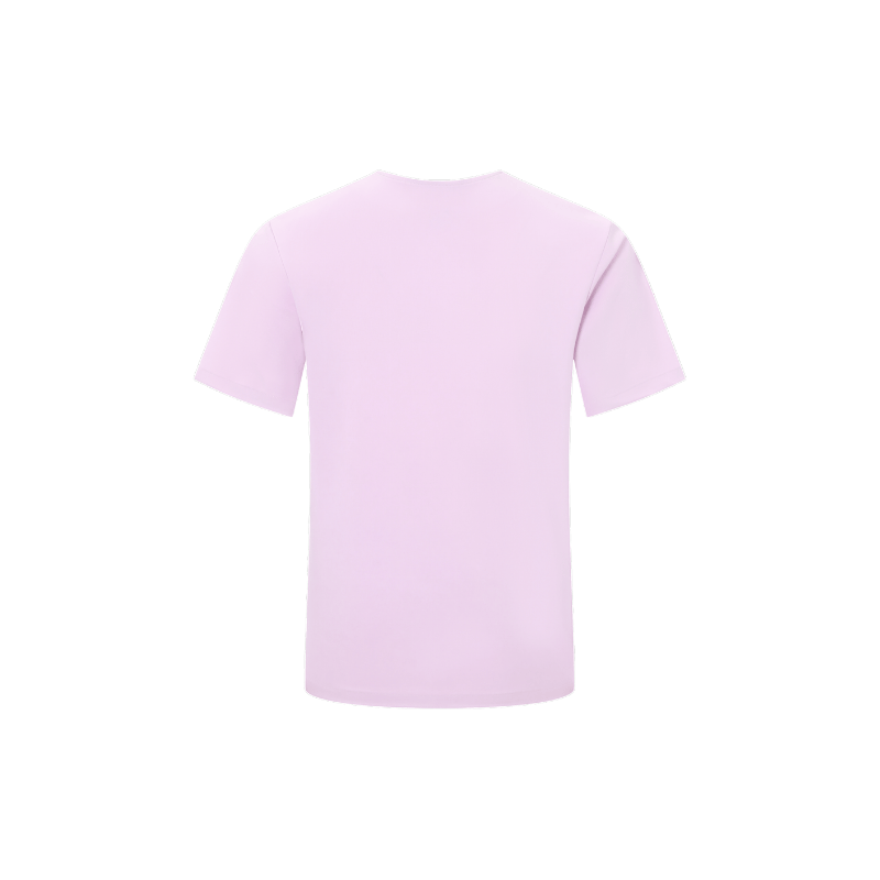 Pink Short Sleeves V-neck Breathable Nurse Uniforms STM5010