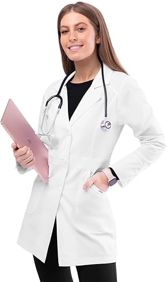 Custom Slim Fit Short Lab Coats & Medical Jackets STMC5002