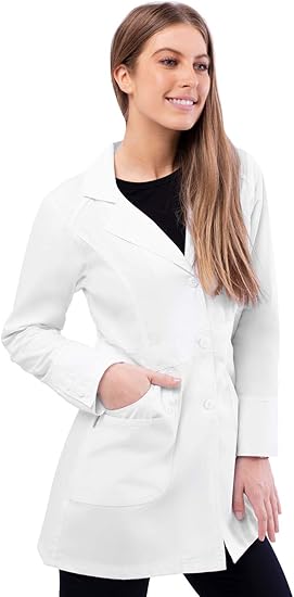 Custom Slim Fit Short Lab Coats & Medical Jackets STMC5002