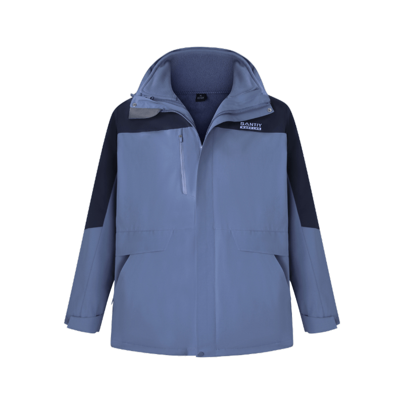 Custom logo Wind Breaker Waterproof Polyester Winter Softshell Jacket STO5003