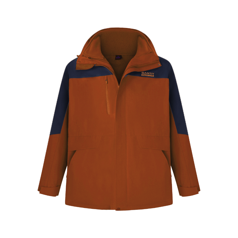 Custom logo Wind Breaker Waterproof Polyester Winter Softshell Jacket STO5003