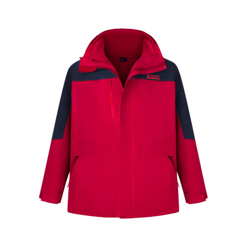 Custom logo Wind Breaker Waterproof Polyester Winter Softshell Jacket STO5003