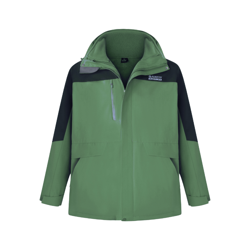 Custom logo Wind Breaker Waterproof Polyester Winter Softshell Jacket STO5003