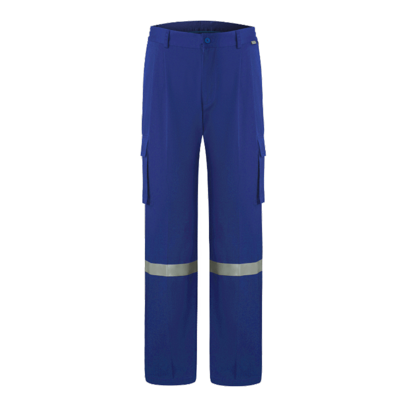 High Quality All Cotton Safety Pants with Reflective Strips STP5003