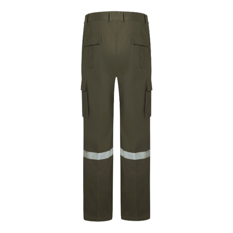 High Quality All Cotton Safety Pants with Reflective Strips STP5003