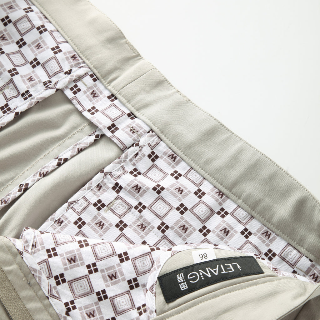 Spring and Summer Breathable Anti-wrinkle Fabric Dress Pants STP5015