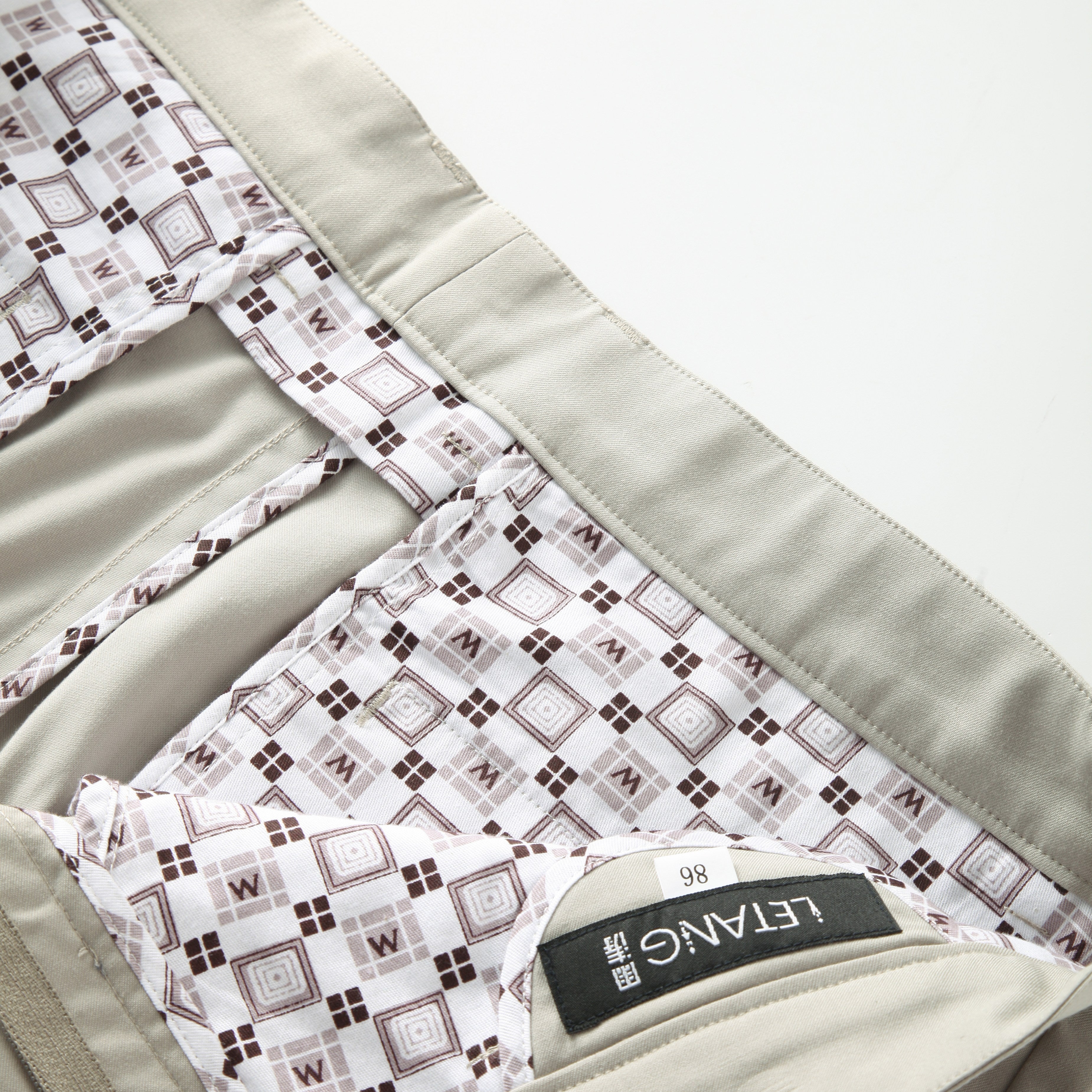 Spring and Summer Breathable Anti-wrinkle Fabric Dress Pants STP5015