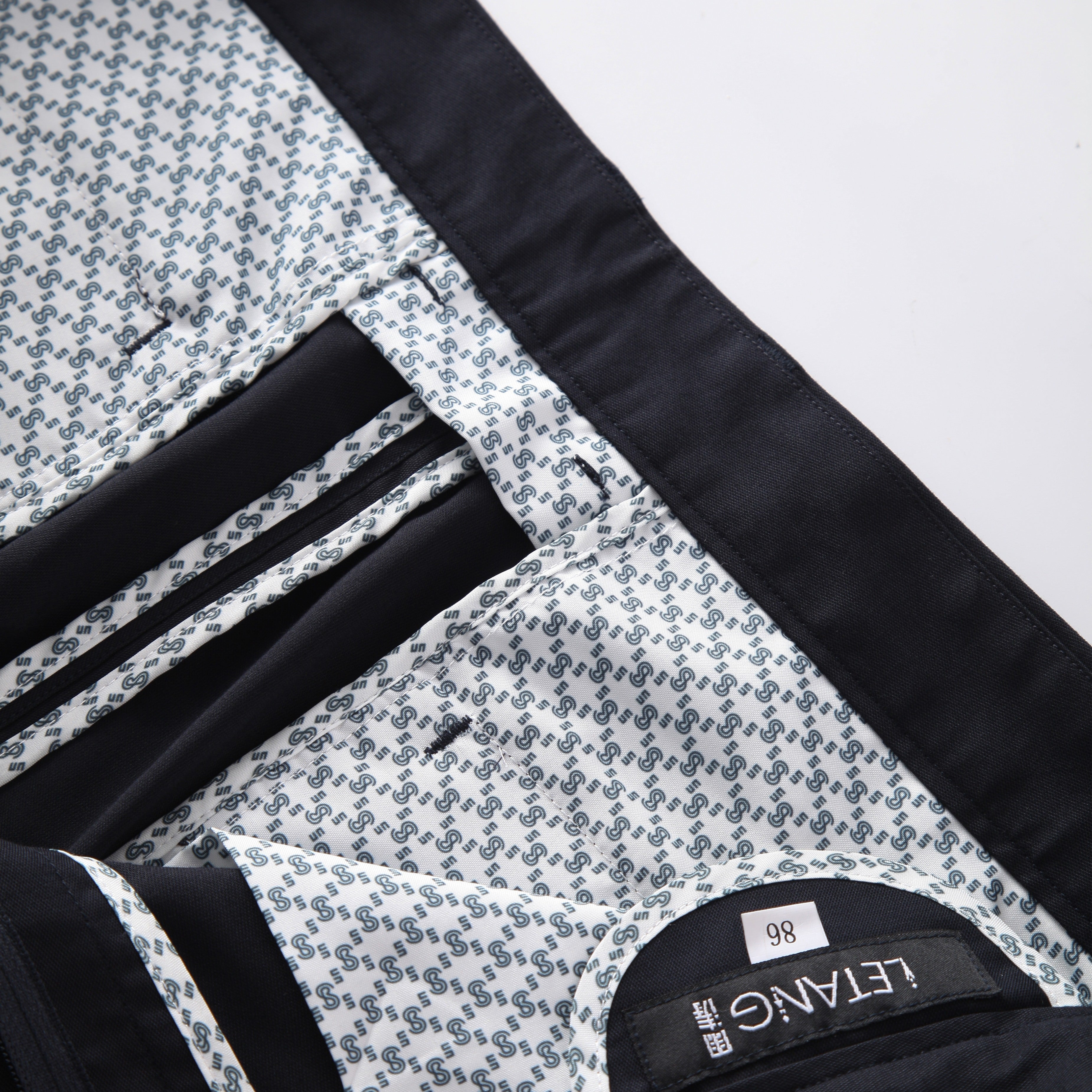 Men's Casual Work Pants Quick-Drying Antibacterial Workwear Trousers STP5020