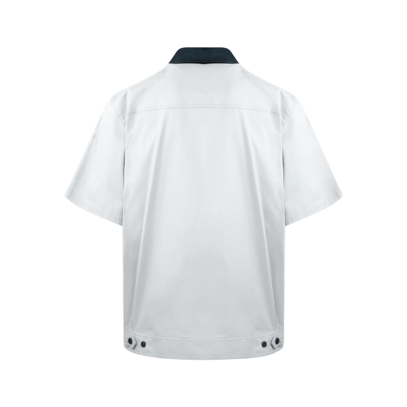 Men's Casual Short Sleeves Workwear Customizable 100% Cotton Uniforms STS5012