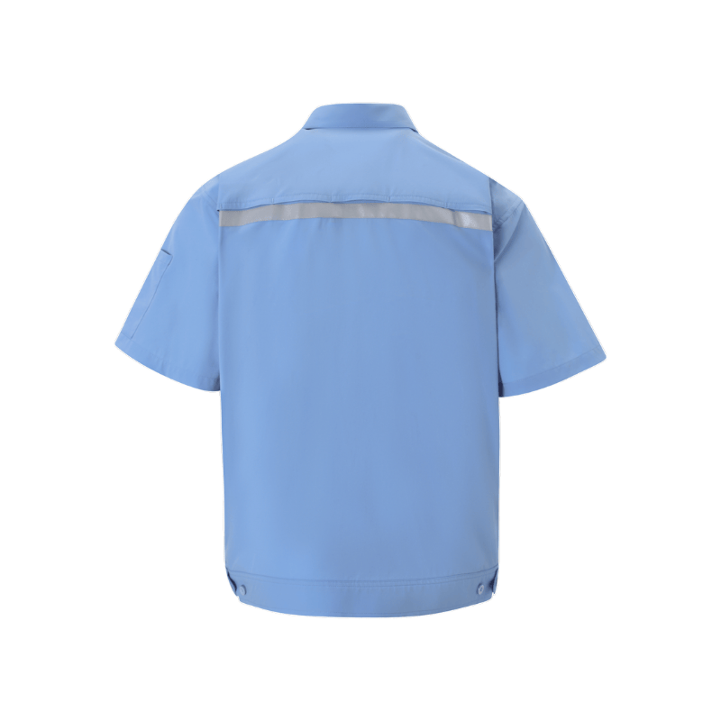 Unisex Construction Worker Reflective Short Sleeves Safety Shirt STS5021