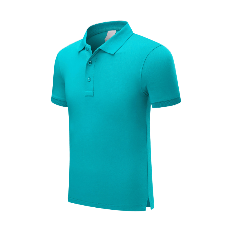 Pure Cotton Breathable Team Event Uniforms Polo Shirts STSD7988