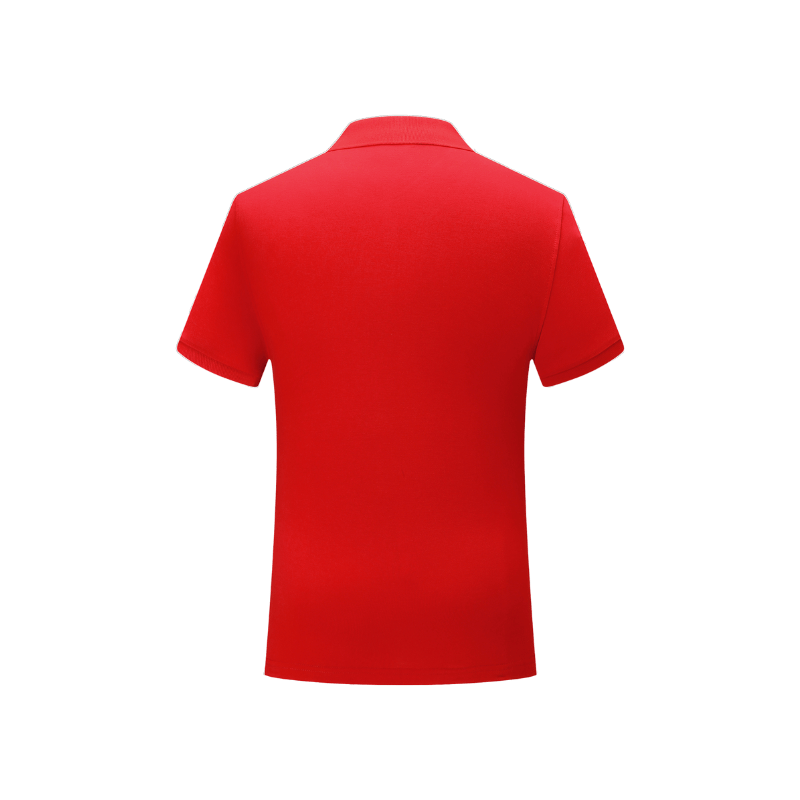 Pure Cotton Breathable Team Event Uniforms Polo Shirts STSD7988