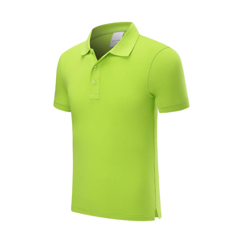 Pure Cotton Breathable Team Event Uniforms Polo Shirts STSD7988