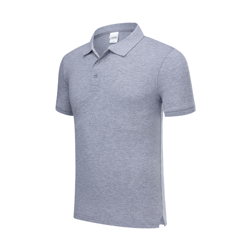 Pure Cotton Breathable Team Event Uniforms Polo Shirts STSD7988