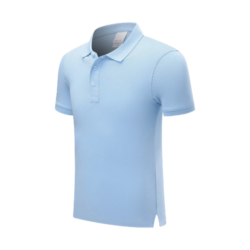 Pure Cotton Breathable Team Event Uniforms Polo Shirts STSD7988