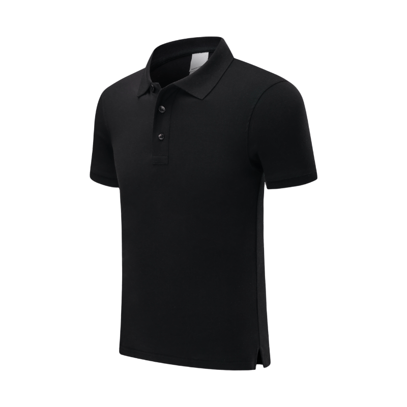Pure Cotton Breathable Team Event Uniforms Polo Shirts STSD7988