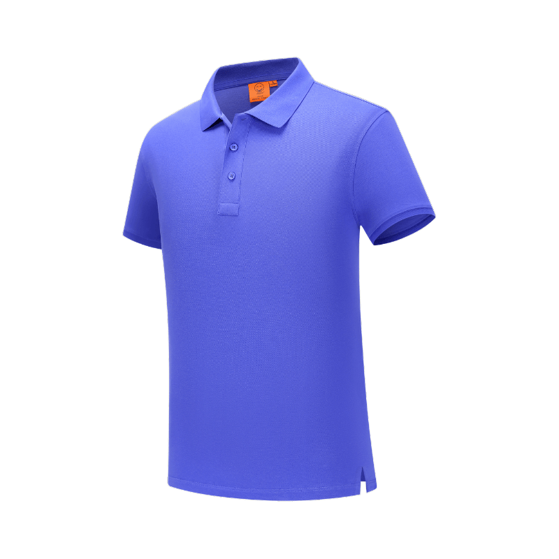 Pure Cotton Breathable Team Event Uniforms Polo Shirts STSD7988