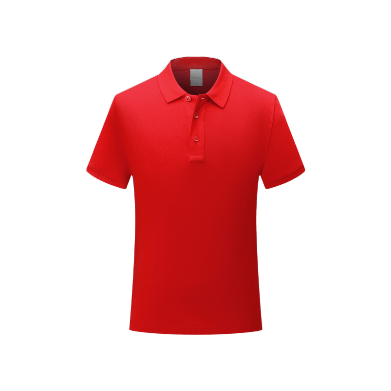 Pure Cotton Breathable Team Event Uniforms Polo Shirts STSD7988