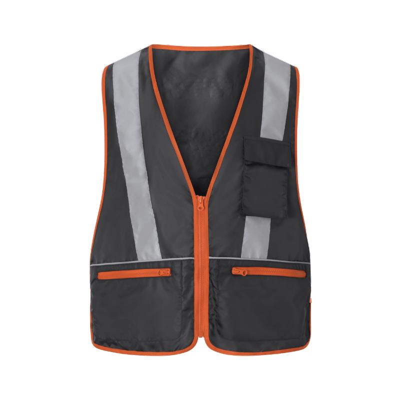 Industrial Safety Construction Work Safety Vest Reflective Vest with Pockets STV5007