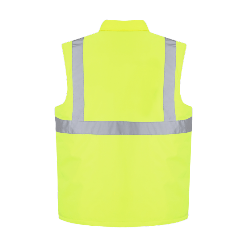 Safety Clothing Multiple Functions Traffic and Road Safety Breathable Mesh Fabric High Gloss Reflective Safety Vest STV5009