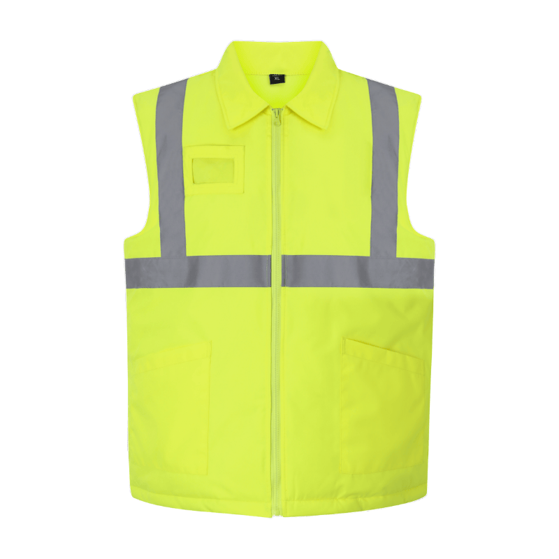 Safety Clothing Multiple Functions Traffic and Road Safety Breathable Mesh Fabric High Gloss Reflective Safety Vest STV5009
