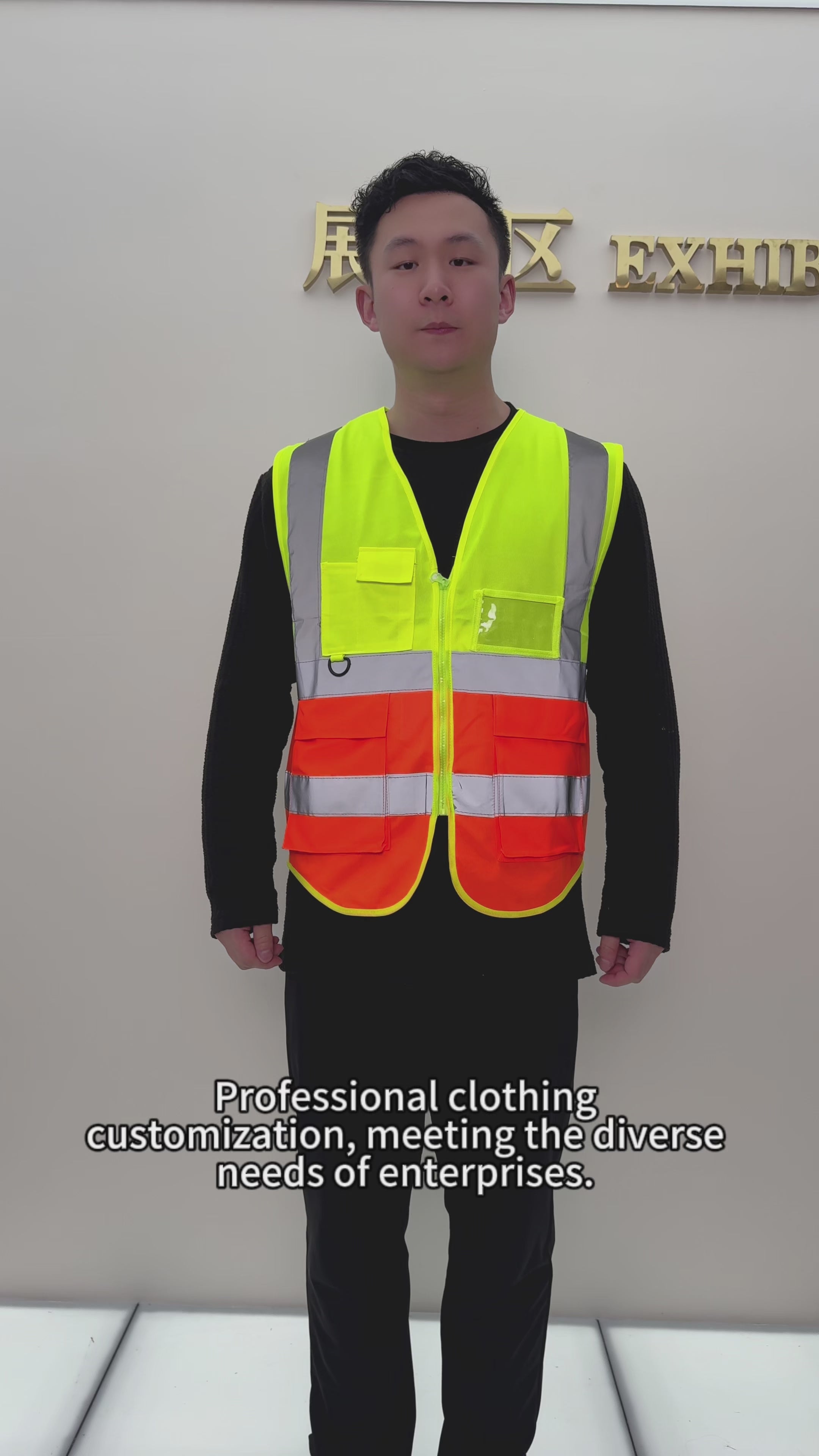 Hi Visibility Reflective Vest for Road Worker Safety Workwear STV5003