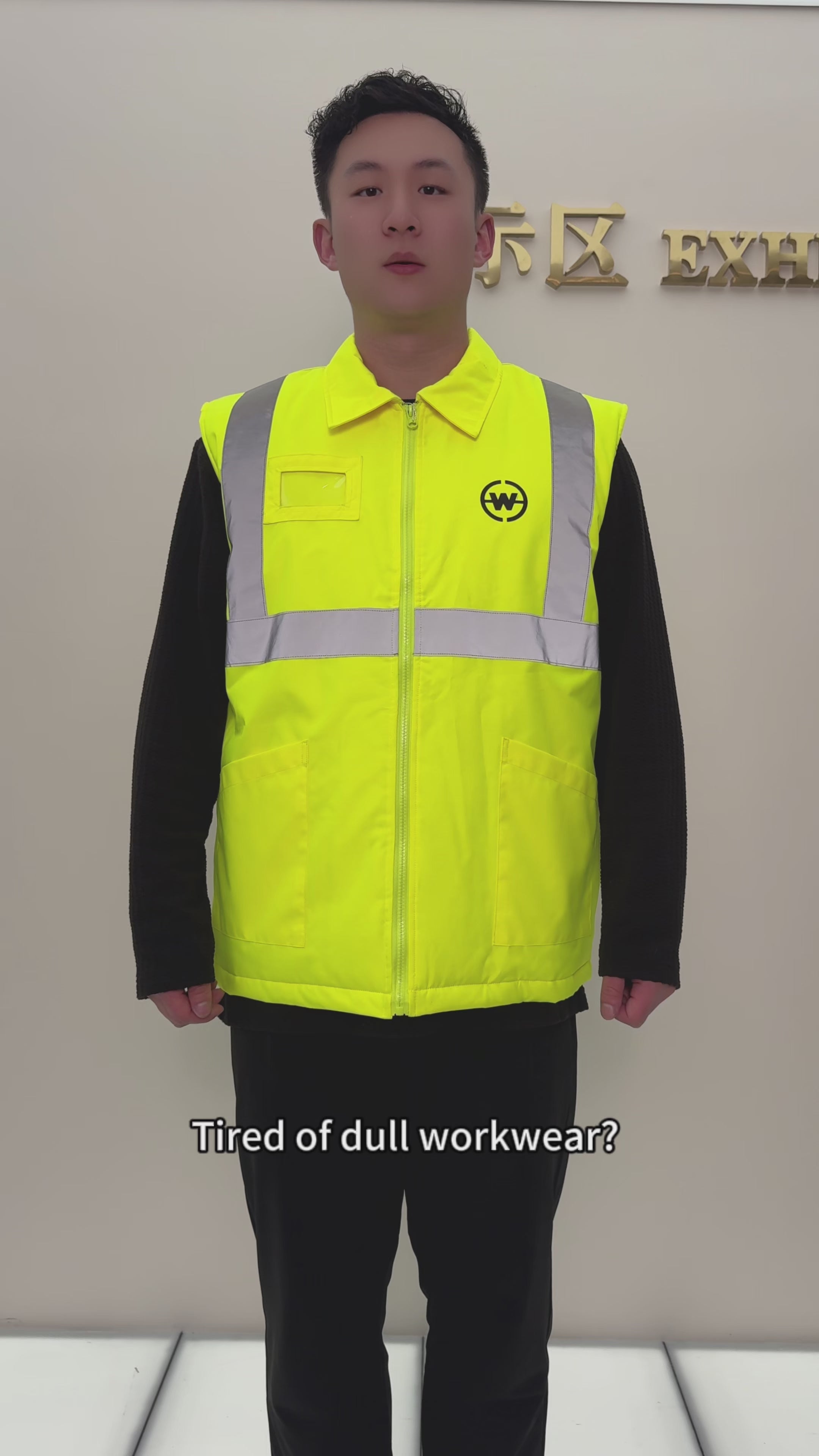 Safety Clothing Multiple Functions Traffic and Road Safety Breathable Mesh Fabric High Gloss Reflective Safety Vest STV5009